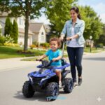 Kvad-guralica na akumulator MB4825T 6V plavi 062281P