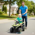 Kvad-guralica na akumulator Kvad MB4825T 6V zeleni 062281Z