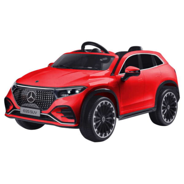 Auto Mercedes EQS SUV crveni