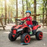 Kvad na akumulator ATV 1 crveni