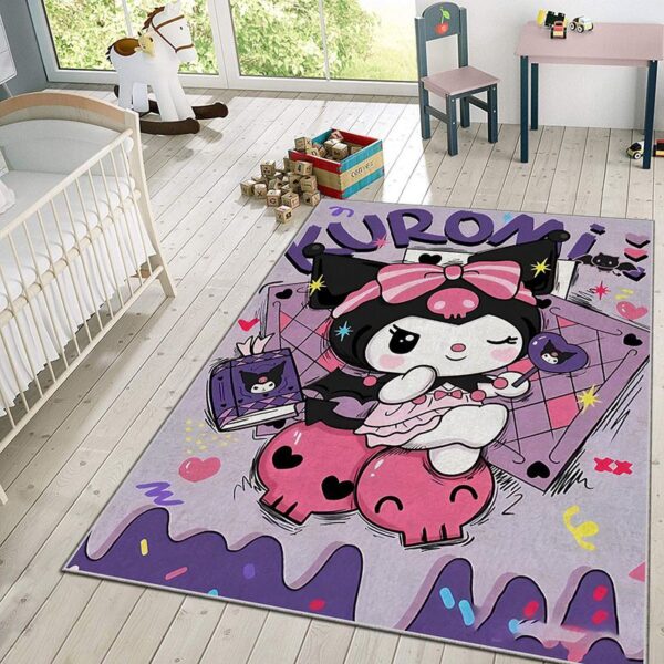 Tepih 180x120 Kuromi TG-225 ljubičasti
