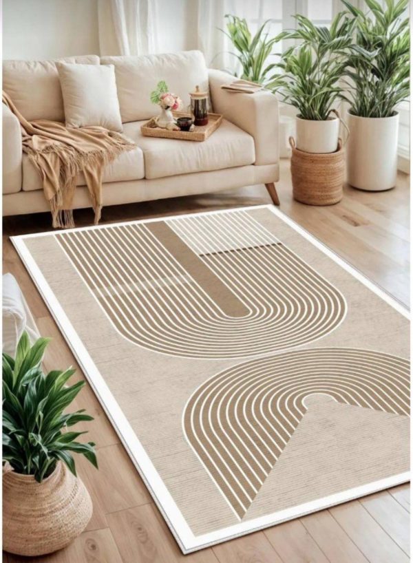 Tepih 180x120cm TG-1162 Otisak bež