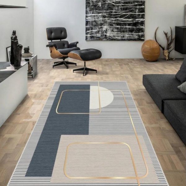 Tepih 180x120cm TG-1168 Sivo puder pravougaonici