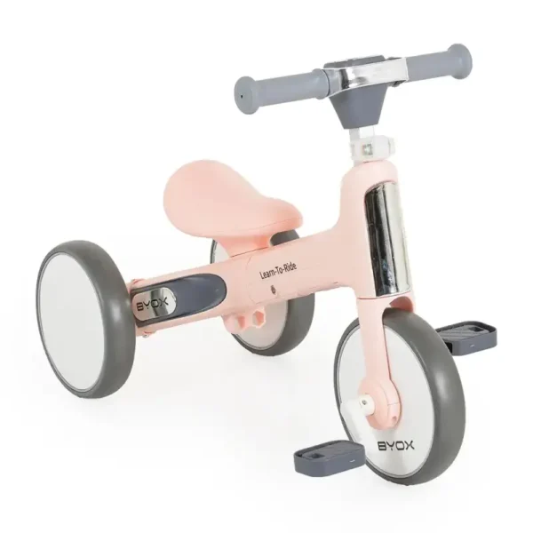 Balans bicikl Learn to Ride 2u1 roze
