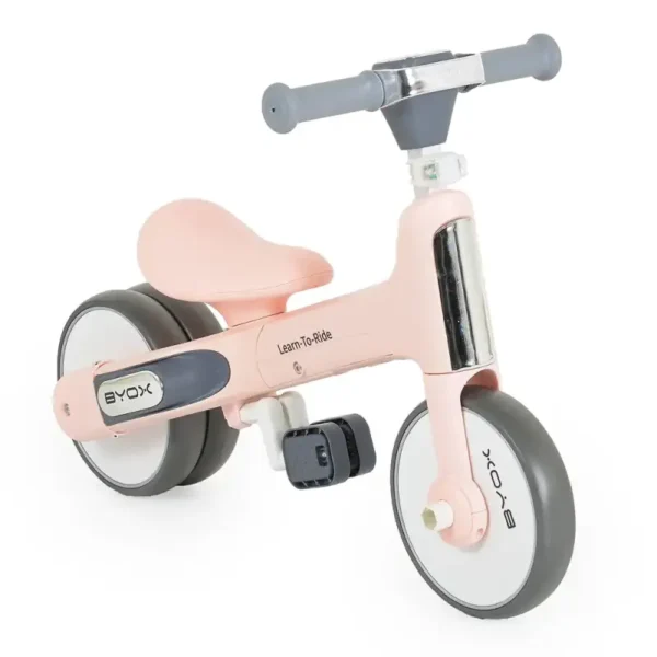 Balans bicikl Learn to Ride 2u1 roze
