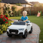 Dečiji auto Audi Q7 beli 88