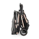 Kišobran kolica za bebe 0+ Berlin Premium Grey CAN6908 - SIVA - Slika 4