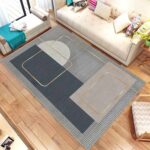 Tepih TG-3168 Sivo puder pravougaonici