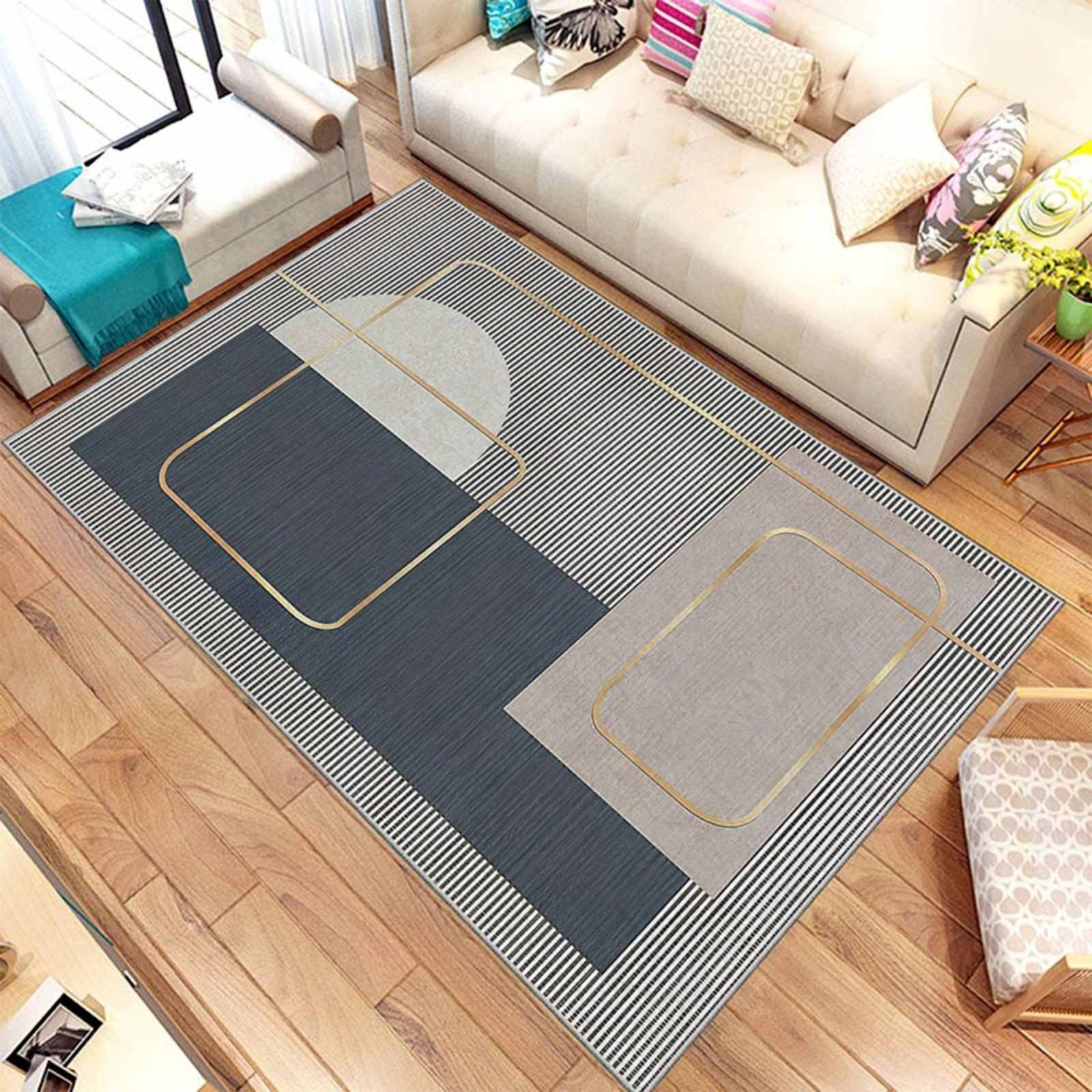 tepih-tg-3168-sivo-puder-pravougaonici Tepih TG-3168 Sivo puder pravougaonici