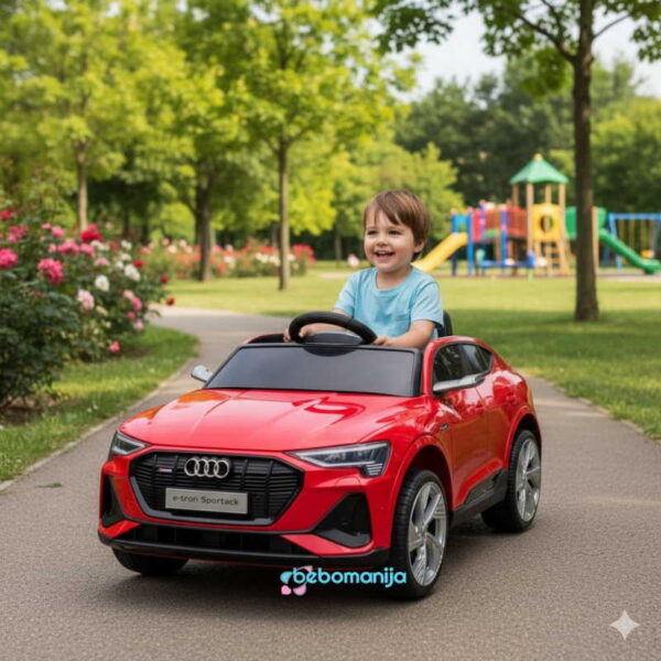 Audi na akumulator za decu 2213 Crveni