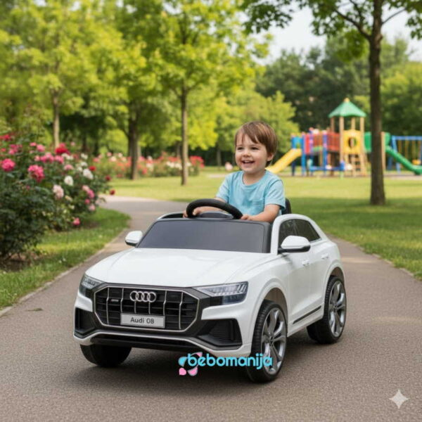 Audi na akumulator za decu 260 - Beli