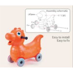 Dino guralica 405703 - Narandžasta