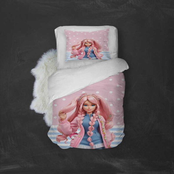 Posteljina za decu Barbie girl 140x200 PP-111