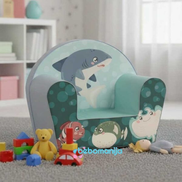 Dečija fotelja Ajkula