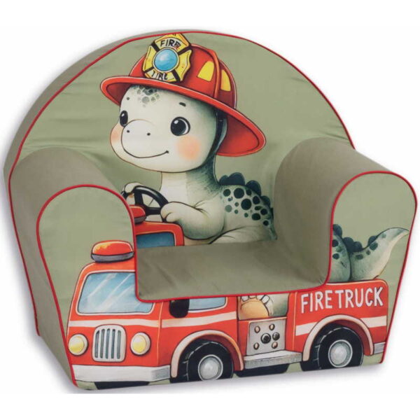 Dečija fotelja Dino vatrogasac 