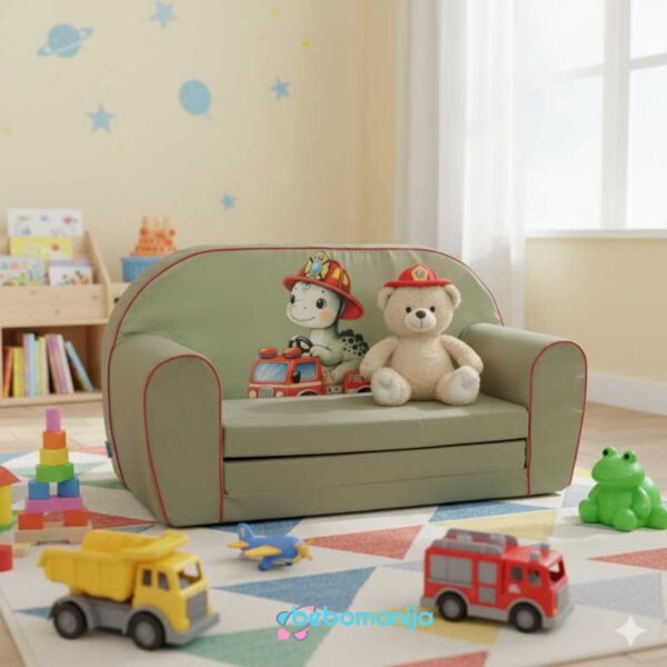 Dečija fotelja Dino vatrogasac Dvosed 113220