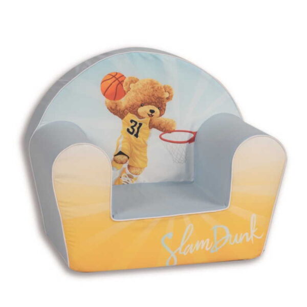Dečija fotelja Meda basketaš