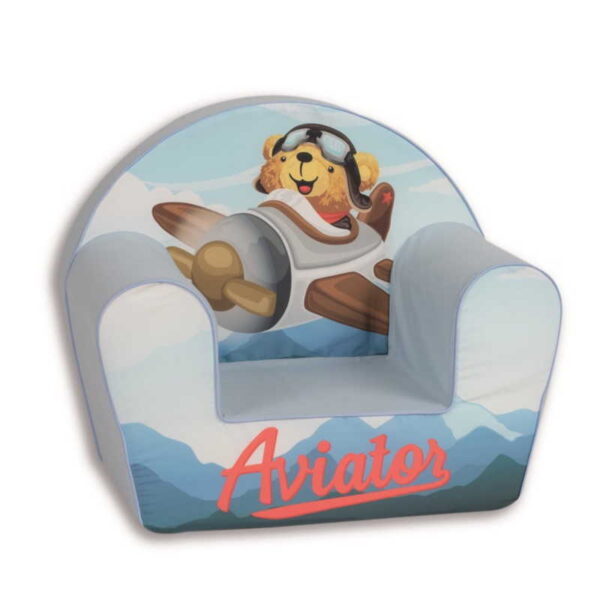 Dečija fotelja Meda u avionu