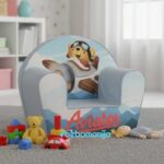 Dečija fotelja Meda u avionu