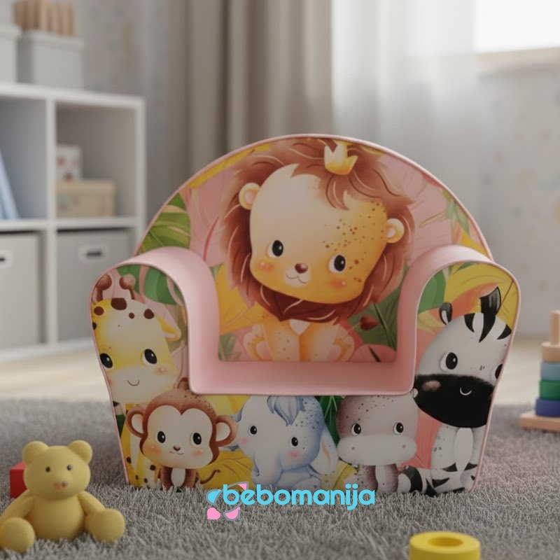 decija-fotelja-slatki-lavic2 Dečija fotelja Slatki lavić