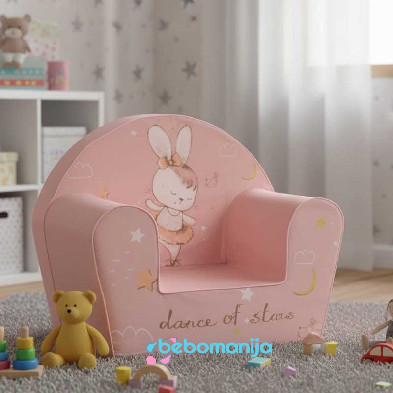 decija-fotelja-zecica-balerina2 Dečija fotelja Zečica balerina