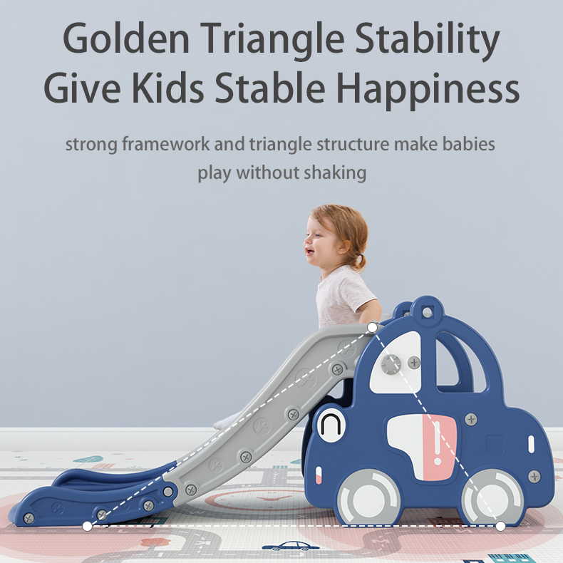 deciji-tobogan-autic-sa-kosem-plavi Dečiji tobogan Autić sa košem plavi