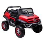 Dzip za decu Mercedes Unimog 291 crveni