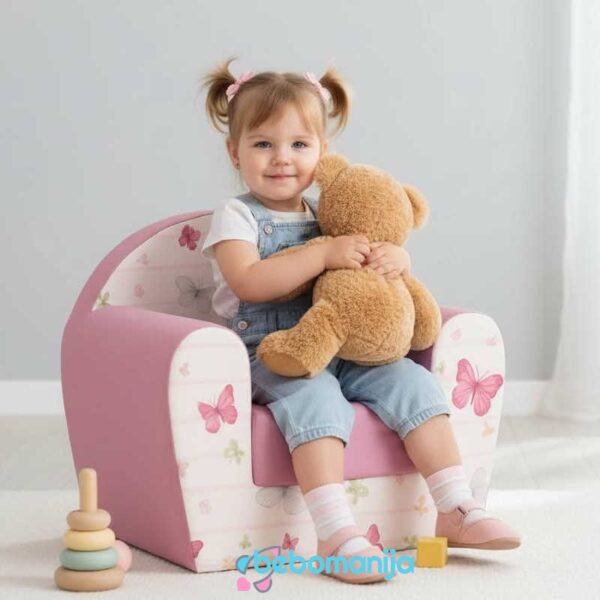 Fotelja Bambi na razvlačenje Leptiri