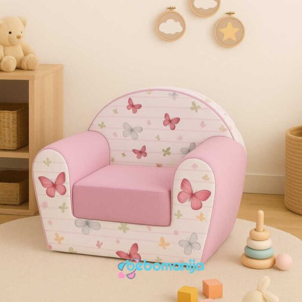 Fotelja Bambi na razvlačenje Leptiri