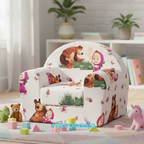 Fotelja Bambi na razvlačenje Maša i meda