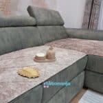 Prekrivači Cotex kocka tamno bež