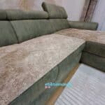 Prekrivači Cotex kocka tamno bež