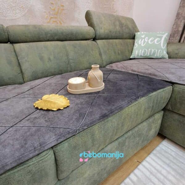 Prekrivači Cotex kocka tamno sivi