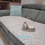 Set sedalnih prekrivača Sahara (Tri dela) za trosed, dvosed I fotelju - Svetlo bež - Slika 2