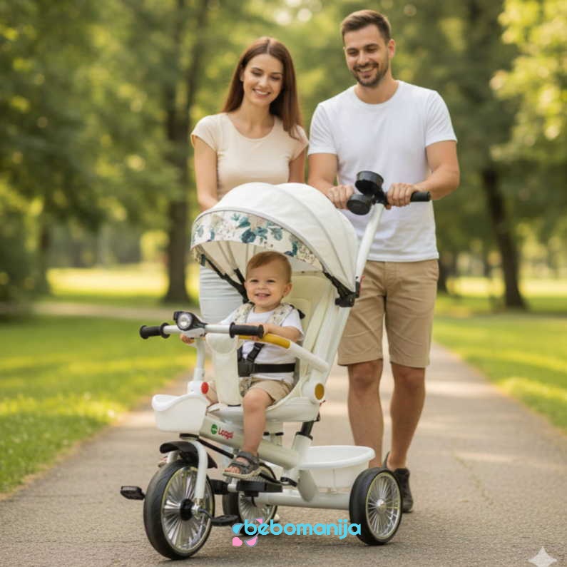 sklopivi-tricikl-4003-beli Sklopivi tricikl 4003 Beli