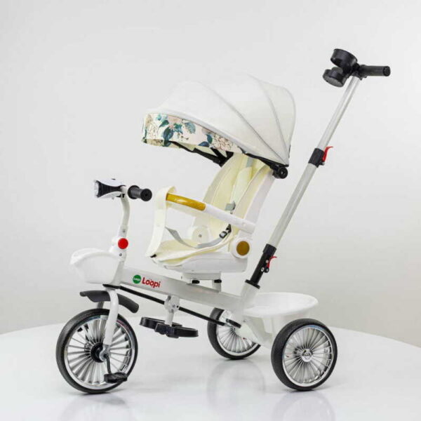 Sklopivi tricikl 4003 Beli
