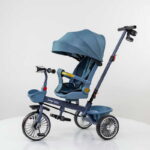 Sklopivi tricikl 4003 Plavi