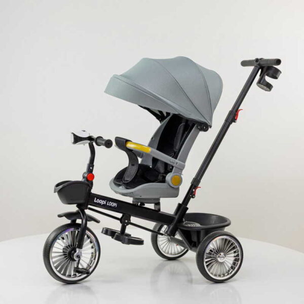 Sklopivi tricikl 4003 Sivi