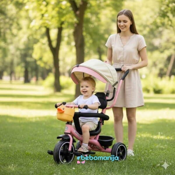 Tricikl za decu 4002 roze