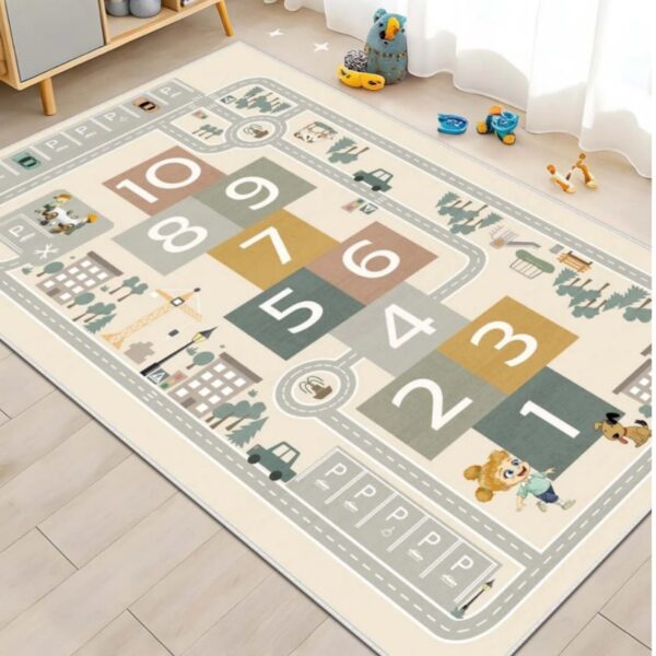 Tepih za dečake Školica parking staza TG-2236