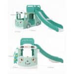 Tobogan plavi vozić PS-135