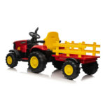 Traktor sa prikolicom na akumulator PS-60 slikan otpozadi