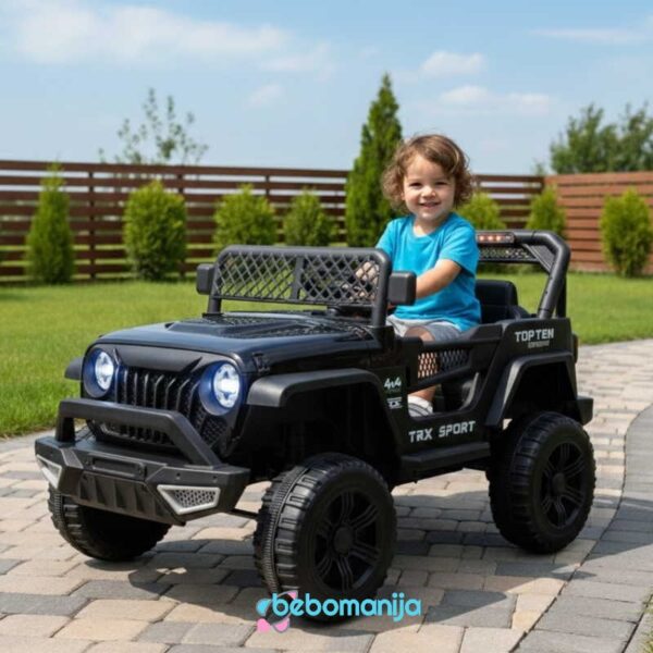 Dečiji Džip Wrangler - SM-25401C Crni