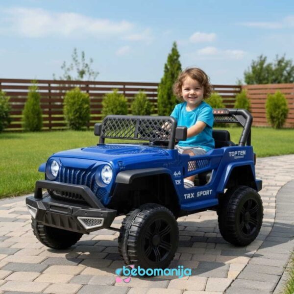 Dečiji Džip Wrangler - SM-25401P Plavi