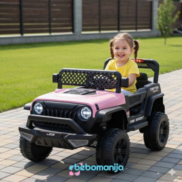 Dečiji Džip Wrangler - SM-25401R Rozi