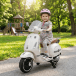 Dečiji Motor Retro Beli – SM-25001B