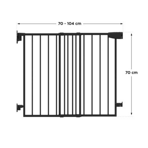 Ograda Tulano Guardian 1.0 Crna 8231