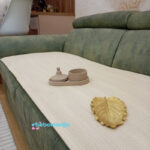 Set sedalnih prekrivača Sohio (Dva dela) za ugaonu garnituru - Svetlo bež - Slika 2