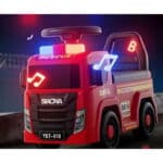 Auto-guralica Vatrogasac sa svetlom i muzikom - 632273, Crvena - Slika 3