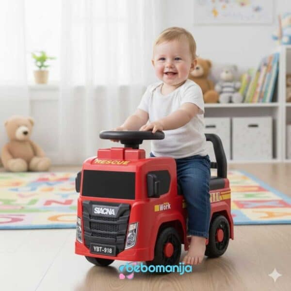 Auto-guralica Vatrogasac - 632273 Crvena